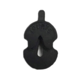 Brand New Lightweight 4/4 Violin Small Viola Plastic Practice Mute - Black