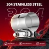 EVIL ENERGY 2.5'' Exhaust Clamp, 2 1/2 in Lap Joint