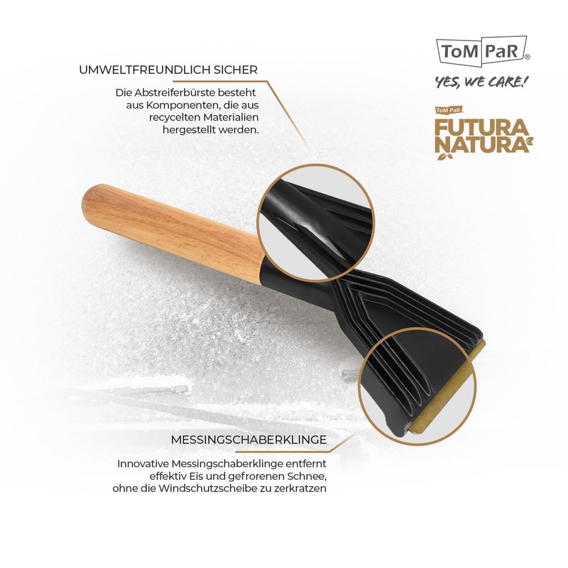 ToM PaR Car Ice Scraper | Window Scraper | For