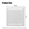 Folosem S97013576 White Classic Bathroom Vent Cover Grille, Water Resistant,