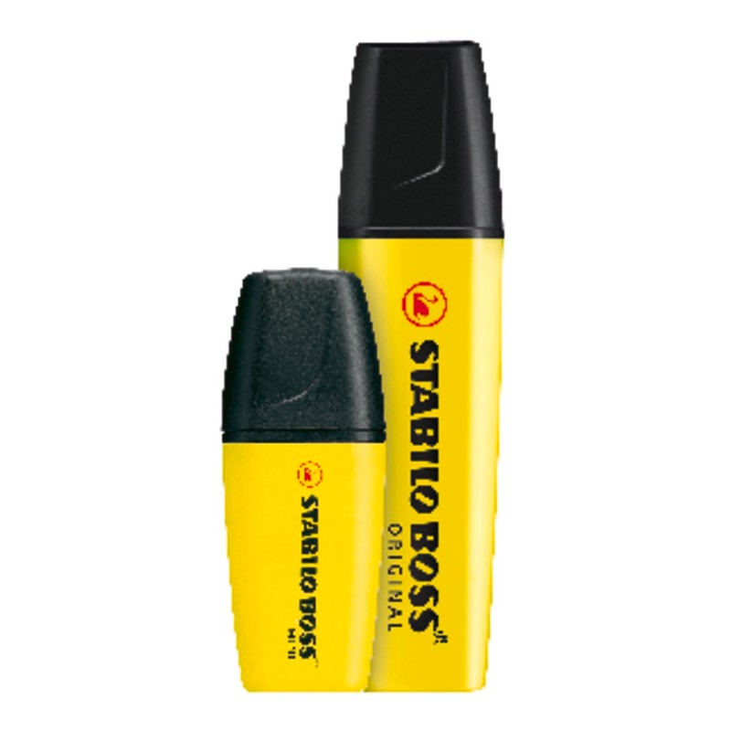 Highlighter - STABILO BOSS MINI - Pack of 10 -