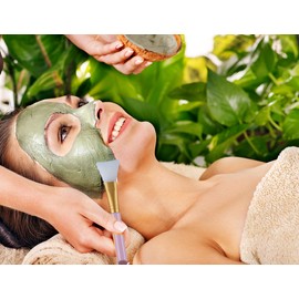 1 Silicone Face Cleanser Plus 5 PCS Silicone Face Mask Brush, Mask Beauty Tool Soft Silicone Facial Mud Mask Applicator Brush tool, Applicator for Mud, Clay, Charcoal mixed mud, and Body Butter Applic