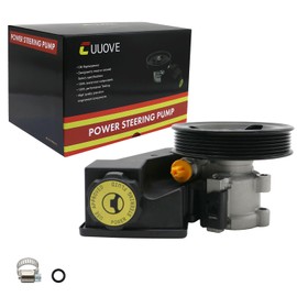 Cuuove 20-61607 Power Steering Pump with Pulley Reservoir For 1999-2004 Jeep Grand Cherokee Sport Utility L6 4.0L, 1999-2000 Jeep Grand Cherokee Sport Utility V8 4.7L, Power Assist Pump Assembly