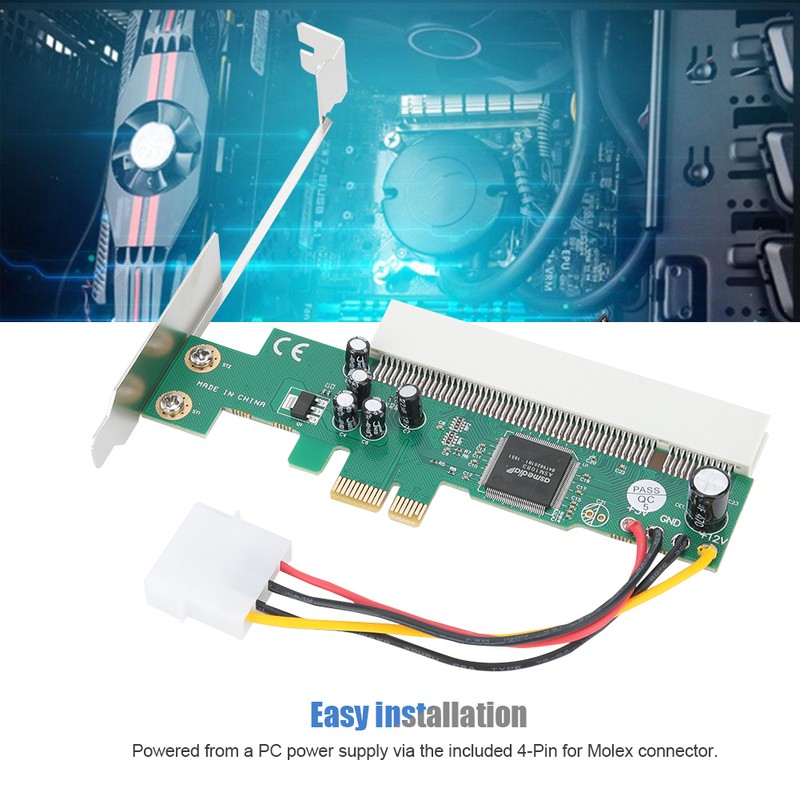 ST41 PCI E x1 to PCI 2.5GHz Adapter Board ASM1083