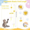 QOOWFEANIG 6 Pcs Cat Toys for Indoor Cats Set Hanging