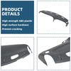 ECOTRIC Dash Cover Overlay Compatible with 1998-2001 Dodge Ram 1500,