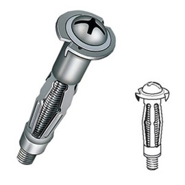 Jefcom Densan Board Anchor A-405HN Compatible Plate Thickness: 0.04 - 0.2 inches (1 - 5 mm)