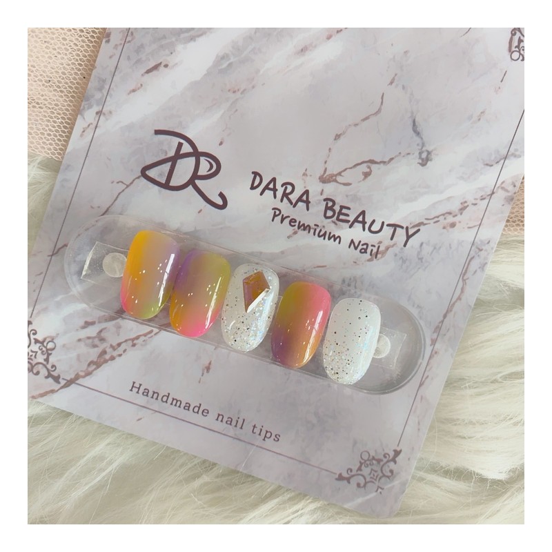 Next day delivery⭐Autumn marble nails⭐ / 다음날 발송⭐가을 마블네일⭐