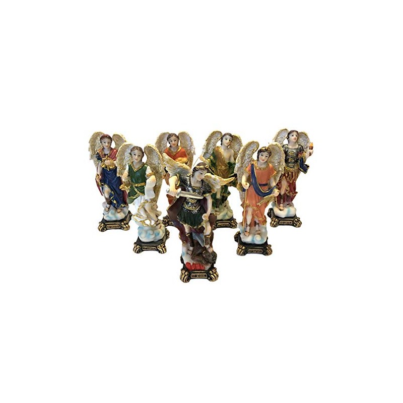 collection 7 Archangel Set 63075 New Siete Arcangeles 6" Set