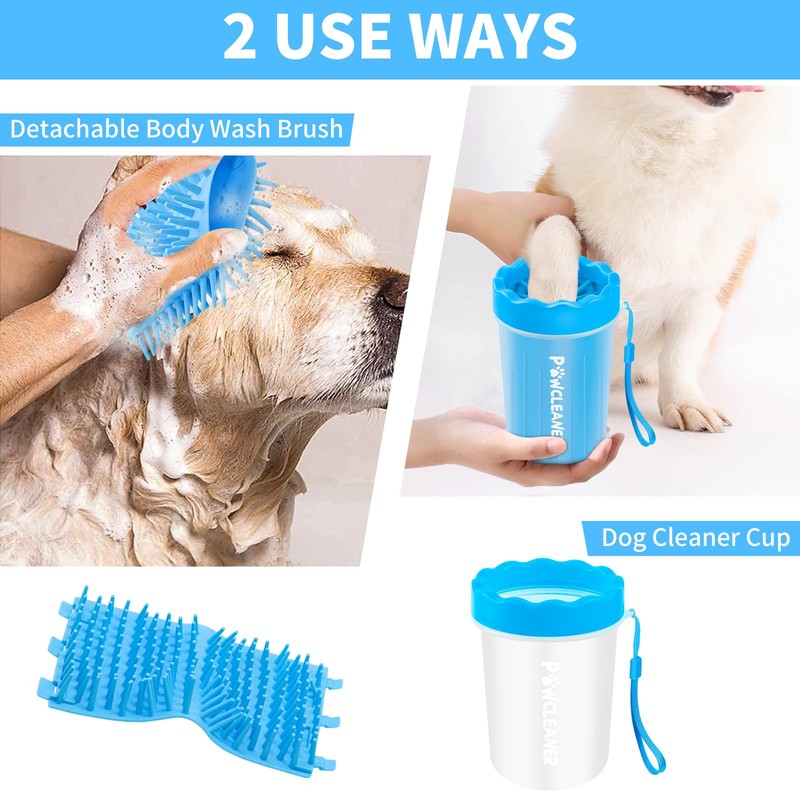 Dog Paw Cleaner, Dog Paw Washer, Paw Muddy Paw Cleaner,