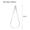 sourcing map Outside Caliper 250mm 10 Inch Firm Joint Stainless