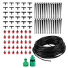 Garden Drip Irrigation System Automatic Watering Nozzles Pipe Kit 30m