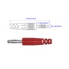 4mm Dual Banana Plug Test Leads with Repair Testing Hooks