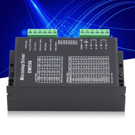 DM556 Digital Stepper Motor Stepper Motor Driver NEMA 34, DM556 Driver 2 Phase 5.6A Micro Step Driver Digital for 57 86 Stepper Motors NEMA23 NEMA34 Stepper Motor Controller