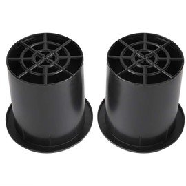2PCS 100mm Inverter Tube, Bass Woofer Box Port Tube Vent Subwoofer Bass Tube with Rodent Resistant Net for 8 12 Inch Speakers