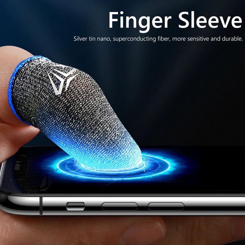 Set of 4 game finger sleeve sets, with lightweight and