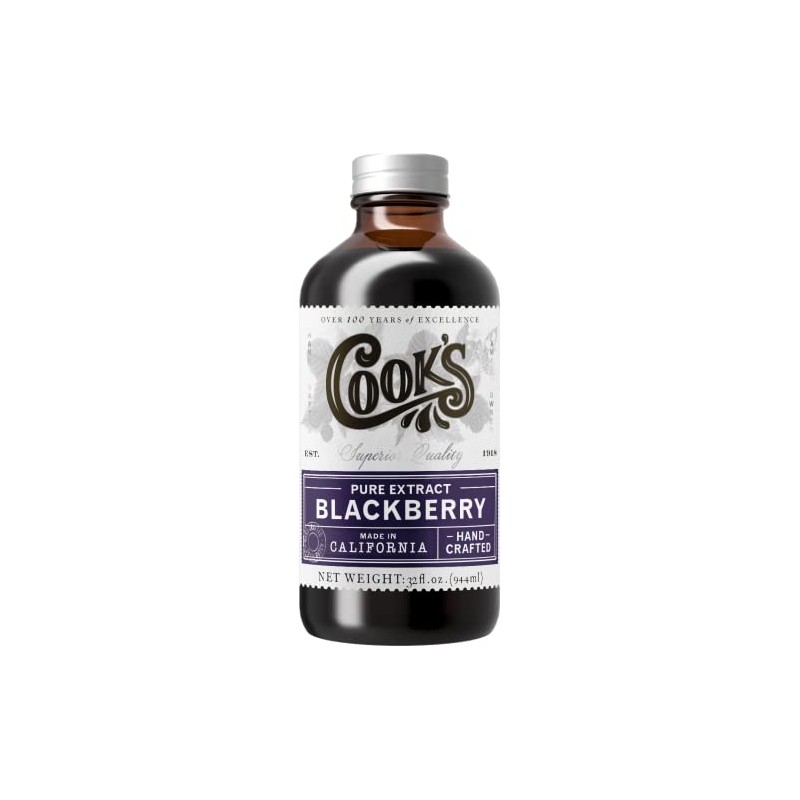 Cook's Pure Blackberry Extract 32 oz