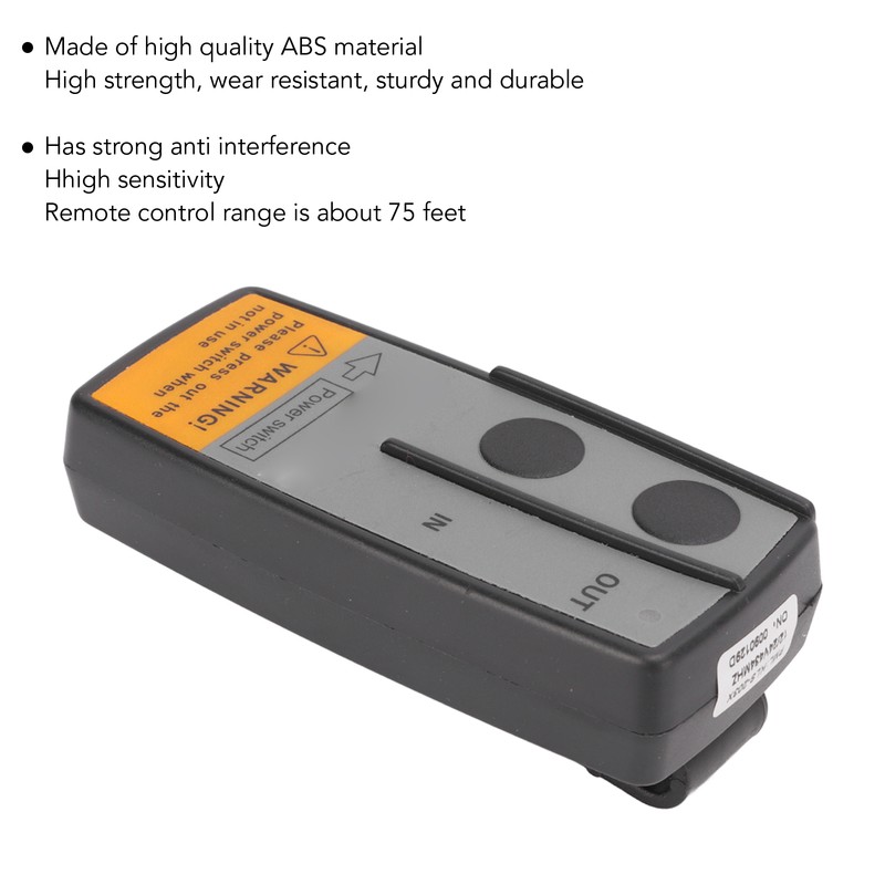 Universal Wireless Winch Remote Control Switch Electric Winch Controller with