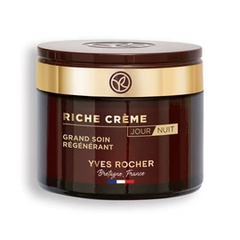 Yves Rocher RICHE CREME Intensive Care Day & Night | Face Cream for Women | Face Care for Beautiful Skin and a Smooth Skin Feel | Moisturising Cream | Gifts for Women