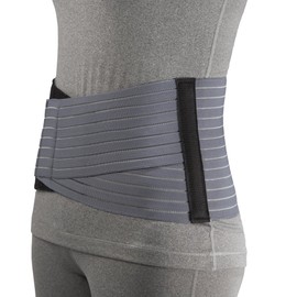 OTC Lower Back Select Series Lumbosacral Support for Women, Grey, X-Large