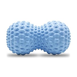 KITWILD Bola de masaje de man, doble bola de masaje de lacrosse para masaje muscular de tejido profundo, terapia fsica, liberacin miofascial, nudos...