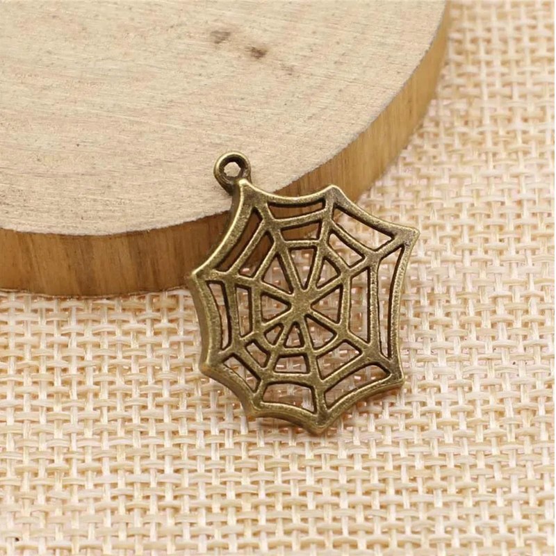 Brass Hinge Head Home Decoration Spider's Web,Magnetic Hinge Dropper Hanging,Magnetic