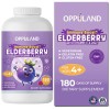 Oppuland Immune Support Gummies - Elderberry Vitamin C Zinc Supplement