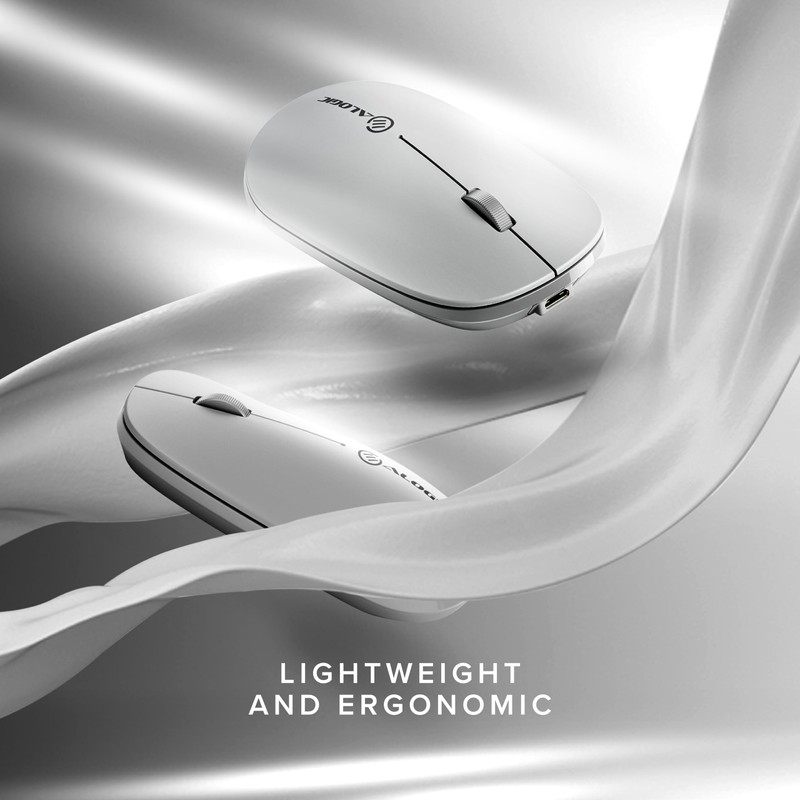 ALOGIC Echelon USB-C Rechargeable Wireless Mouse | Wireless & Rechageable