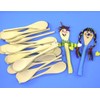 Pack of 24 Wooden Spoons | Ideal for The Kitchen,