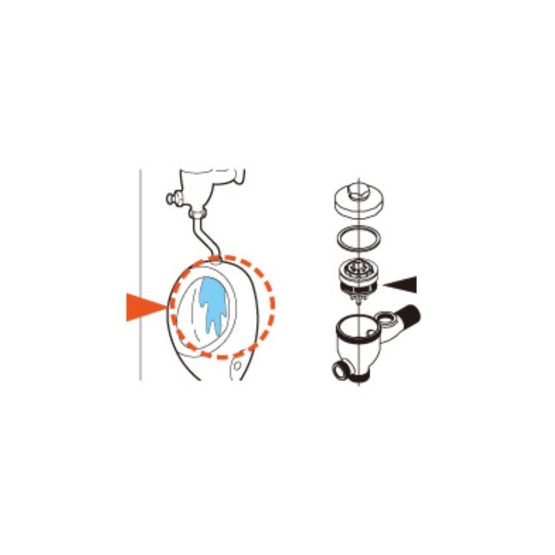 TOTO Piston Valve Part for Urinal Flush Valve (T60R Type)