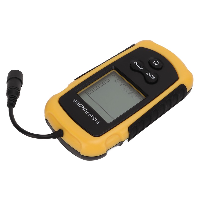 Wired Fish Finder ABS Portable Sonar Intelligent Underwater Fishfinder with