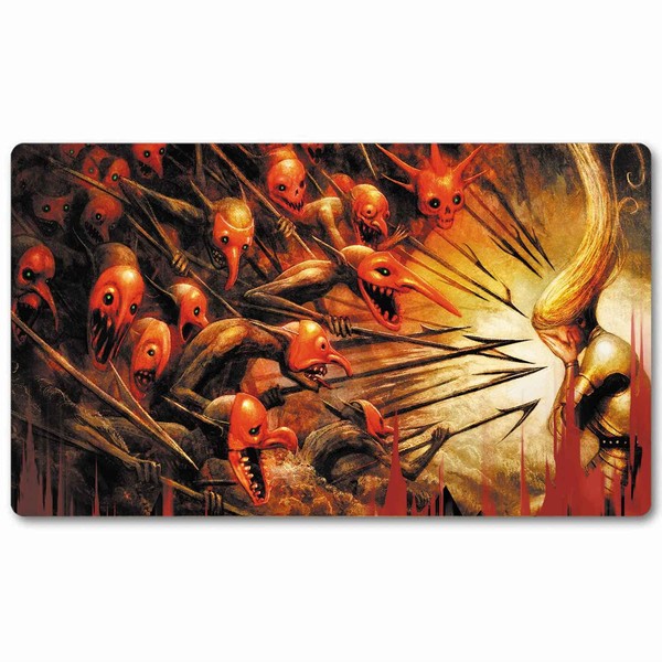 Bedevi - Board Game MTG Playmat 24x14 Inch Mousepad Play Mat for TCG CCG Big Table Mats
