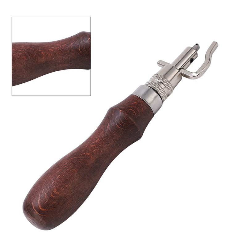 Leather Groover 7 in 1 Multipurpose Durable Wood Metal Labor
