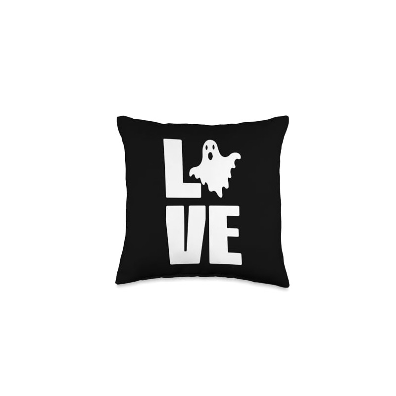Ghost Lover, Love Ghosts, Paranormal, Ghost Hunter Throw Pillow