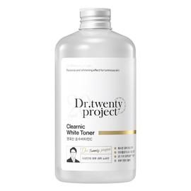 Dr.twentyproject Dr. 20 Dr20 Clear Nick White Toner, 16.9 fl oz (500 ml), Large Capacity, Stains Pure Vitamins, Niacinamide, Lotion, Doctor TwentyProject