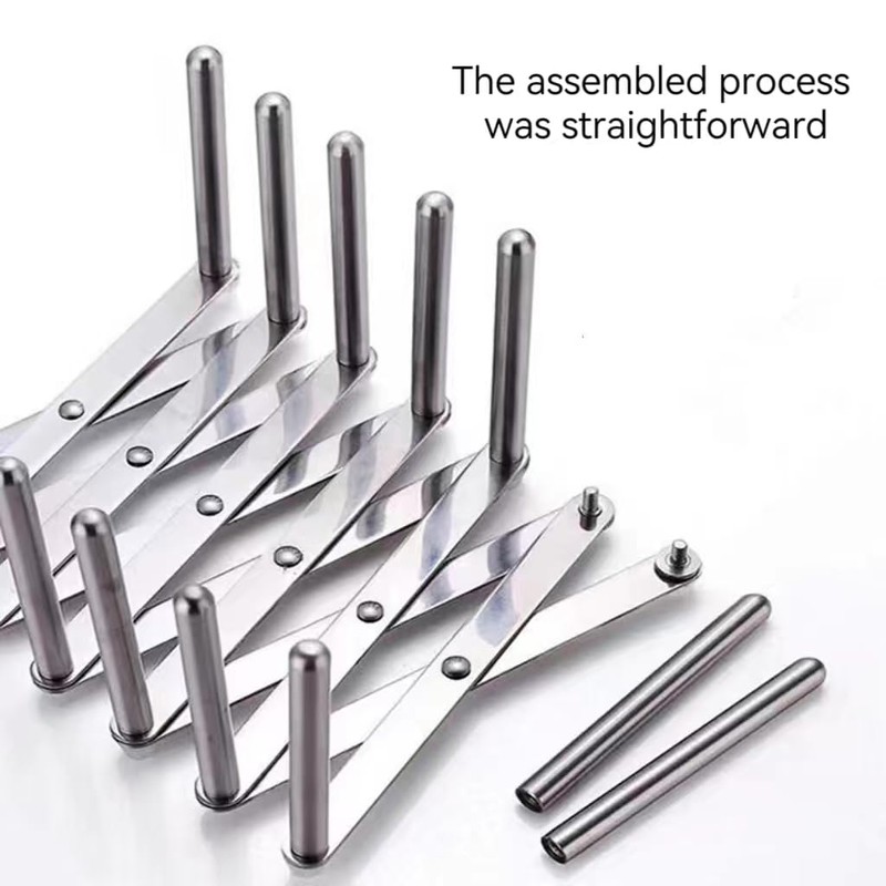 SWEIBIAI Pot Lid Organizer Pot Lid Holder Adjustable Pot Lid