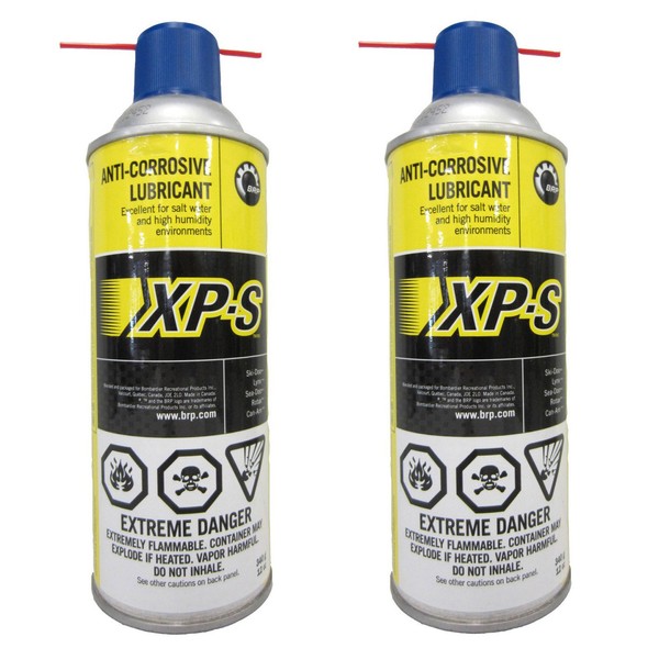 Ski-Doo,Can-Am,Sea-Doo XPS Multi-Purpose Lube 12oz. Spray Can Lubricant Two Pack