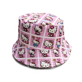 OMEIU Store Kids Bucket Princess Sun Hat 4-12 Years Girls Boys Sports Outdoor Anti UV Lightweight Summer Beach Cool Wide Brim Protection (UK, Age, 4 Years, 12 Years, Cat)