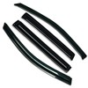 BURANIFUSION 4pcs Sun Rain Wind Deflectors Door Window Visors Outside