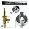MENSI Propane Natural Brass Hotel Commercial Kitchen Gas Control Valve