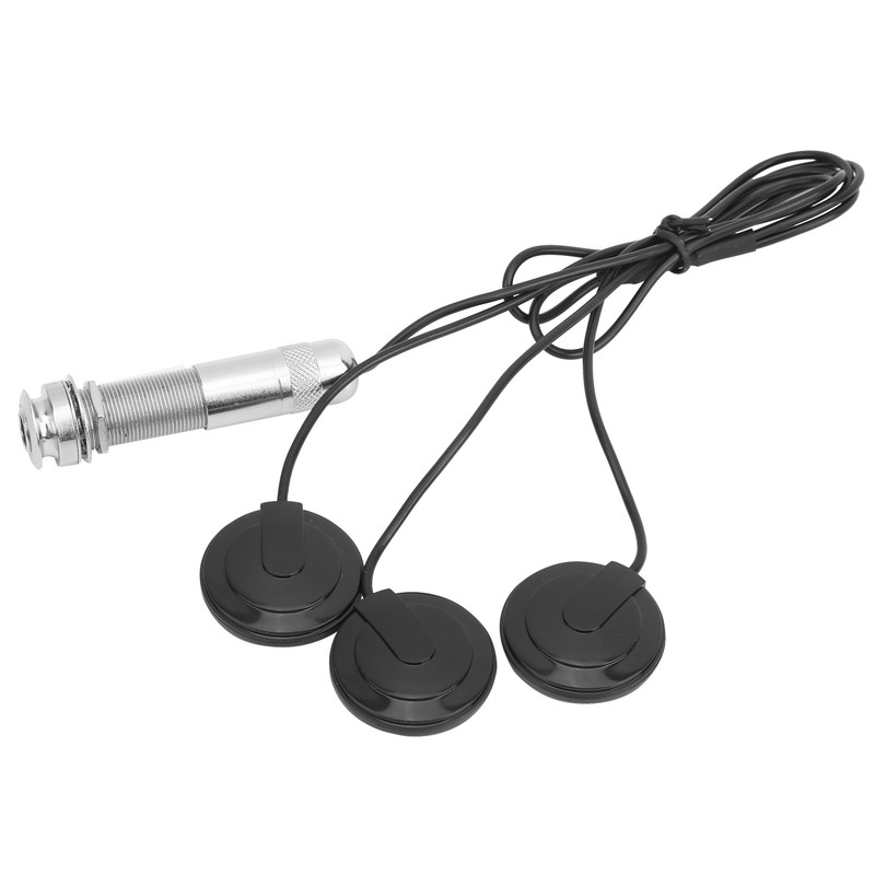 Guitar Piezo Pickup End Button Transducer for Acoustic Guitar Violin