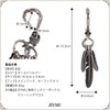 ZIYMU Key Holder, 3 Layers, Feather Pendant, Skull Head, Native