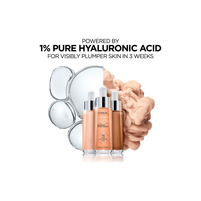 L'Oreal True Match Serum Foundation 10-12 Rich Deep