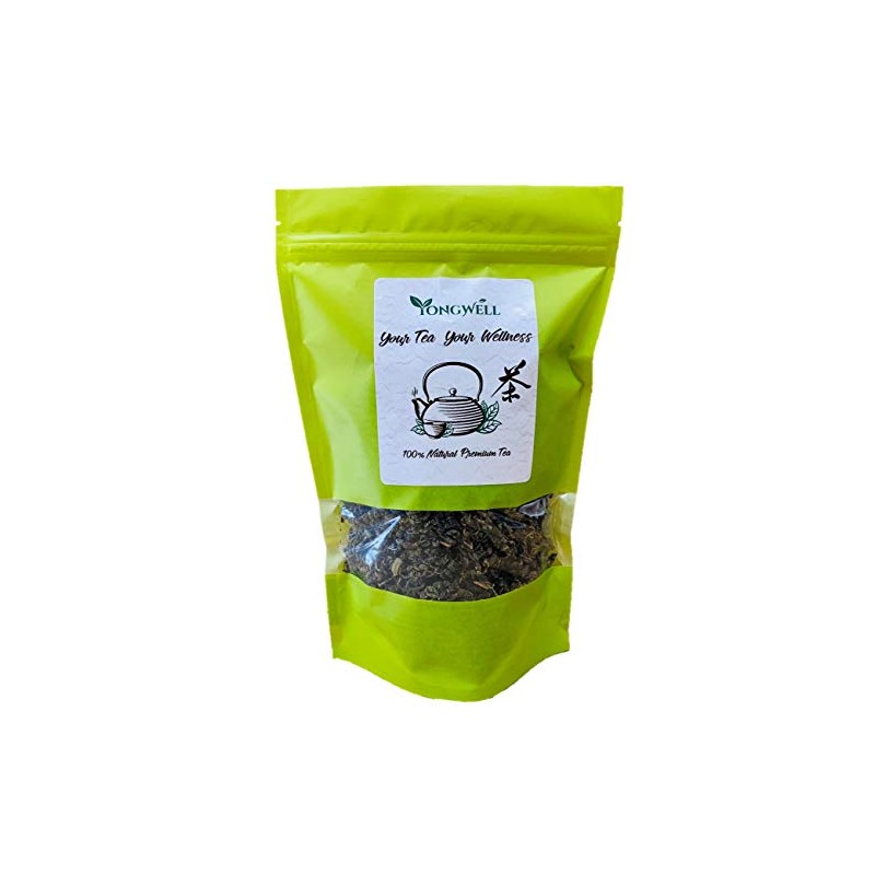 YongWell Jiaogulan Tea (Gynostemma Tea), Loose Leaf, All Natural, Potent