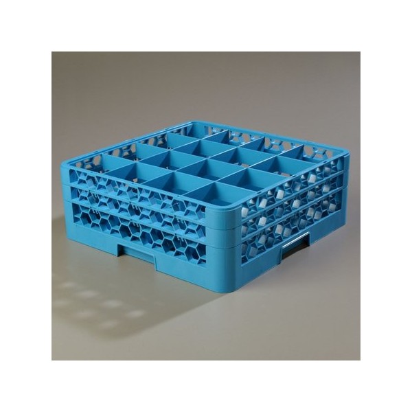 Carlisle RG16-214 OptiClean Dishwasher Glass Rack, Carlisle Blue (Each)