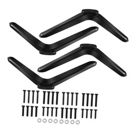 Totority 2sets Television Mount Stand of Stylish Flat Screen Desk Holders for Tvs Easy Tool Installation Wide Compatibility Secure and Stable Support for Home