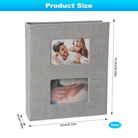 Photo Albums 6x4 200 Photos Slip In, Photo Album Large