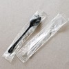 Heads Plain Spoons - 2/Black (100 Pieces) Black W24 x