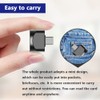 Xiatiaosann USB C to Micro SD TF Card Reader, Type