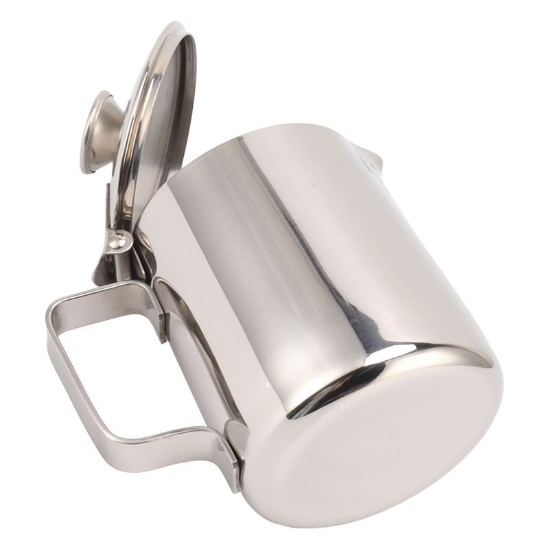 Stainless Steel Milk Frothing Pitcher Cappuccino Pitcher Coffee Foam Container
